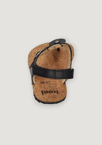Sandale Barefoot femei din piele - Ariana Black Koel HipHip.ro