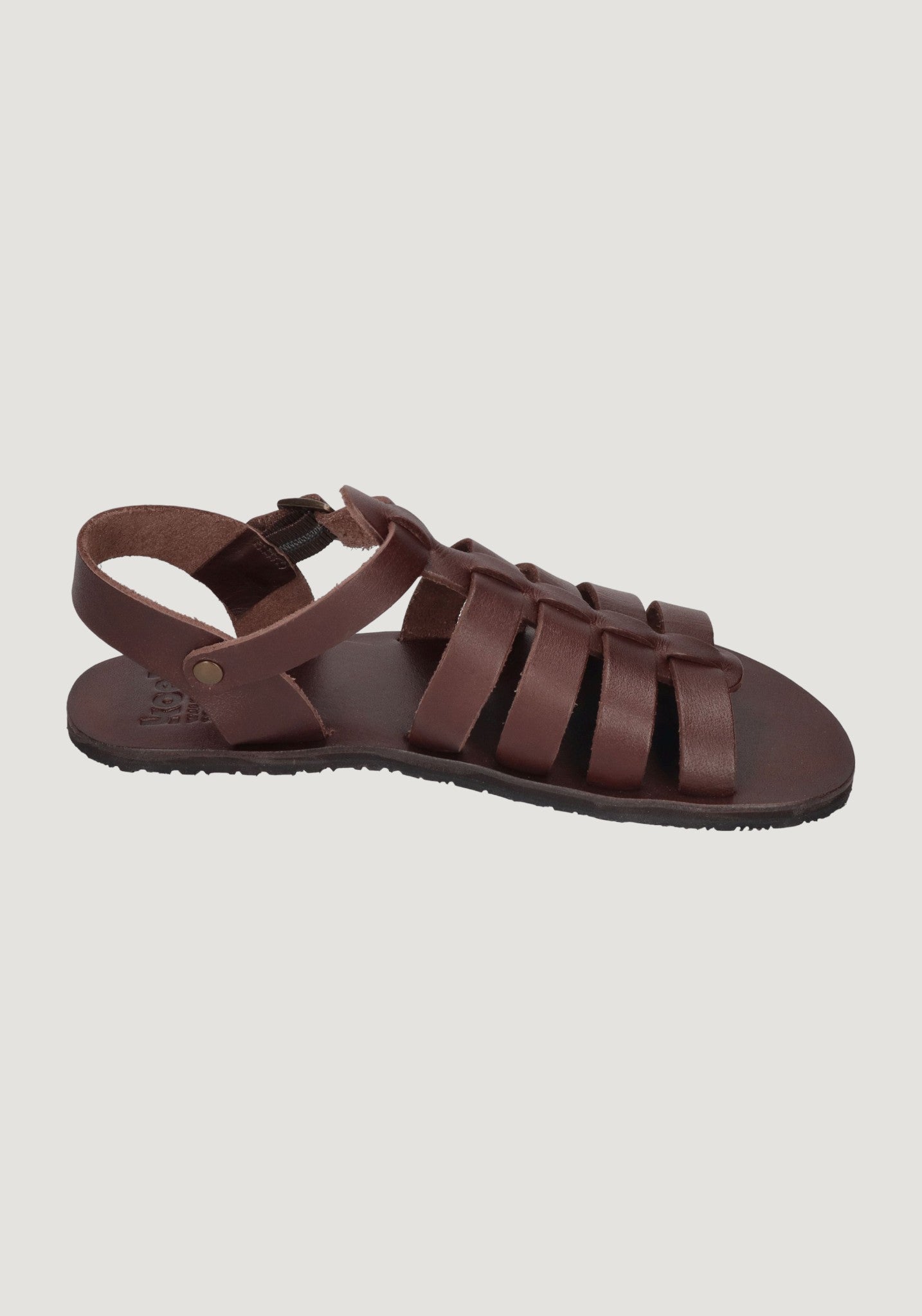 Sandale Barefoot femei din piele - Athena Chocolate Koel HipHip.ro