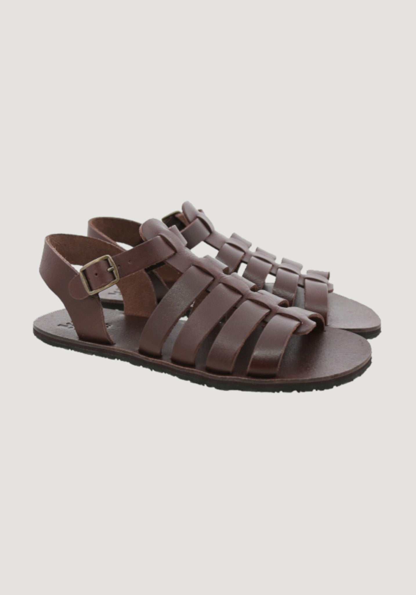 Sandale Barefoot femei din piele - Athena Chocolate Koel HipHip.ro