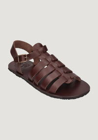 Sandale Barefoot femei din piele - Athena Chocolate Koel HipHip.ro