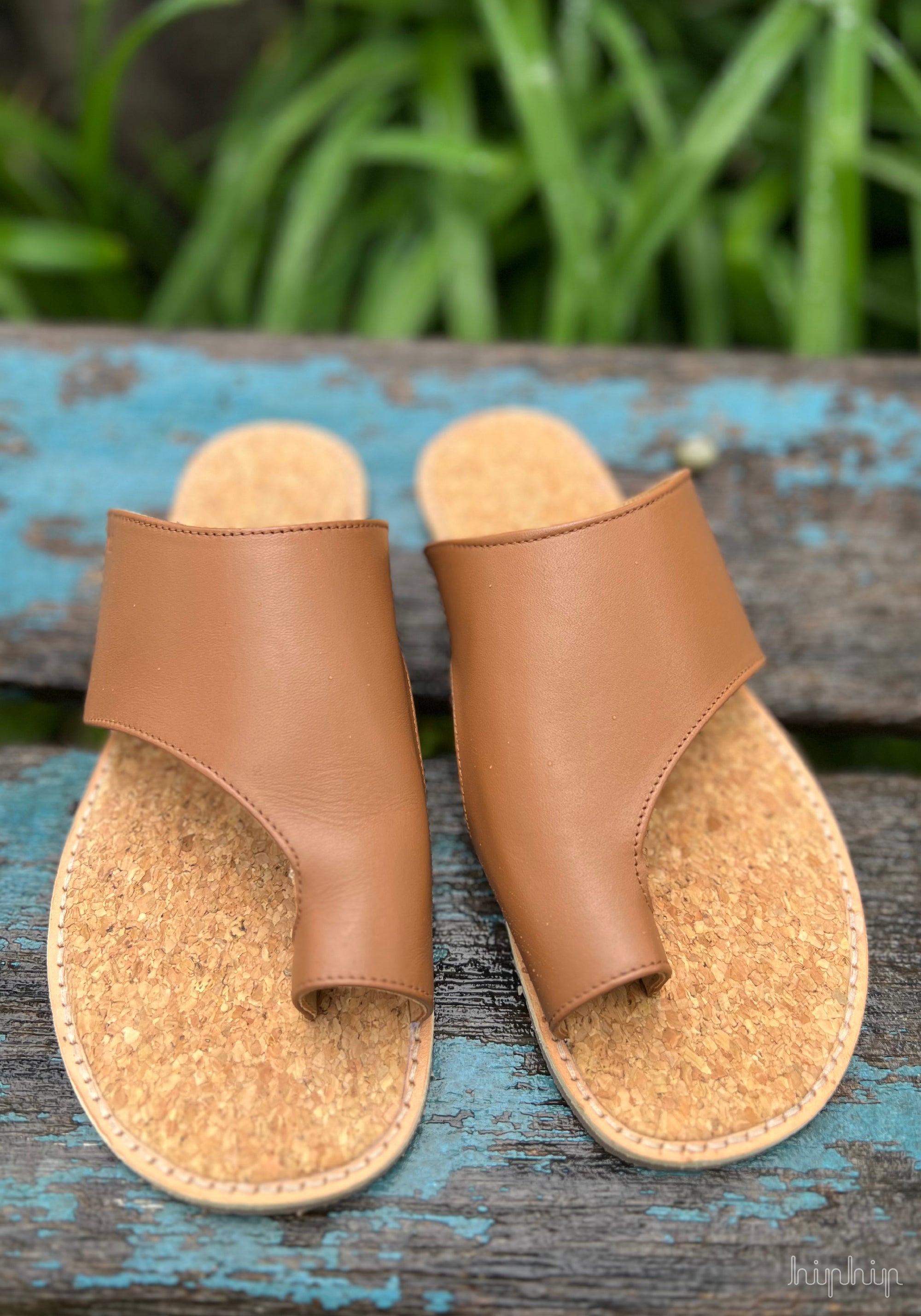 Sandale Barefoot femei din piele - Free Style Hazelnut
