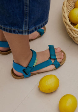 Sandale Barefoot - Niobe Turquoise
