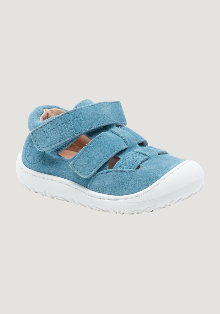 Sandale Barefoot piele întoarsă - Hana Aqua
