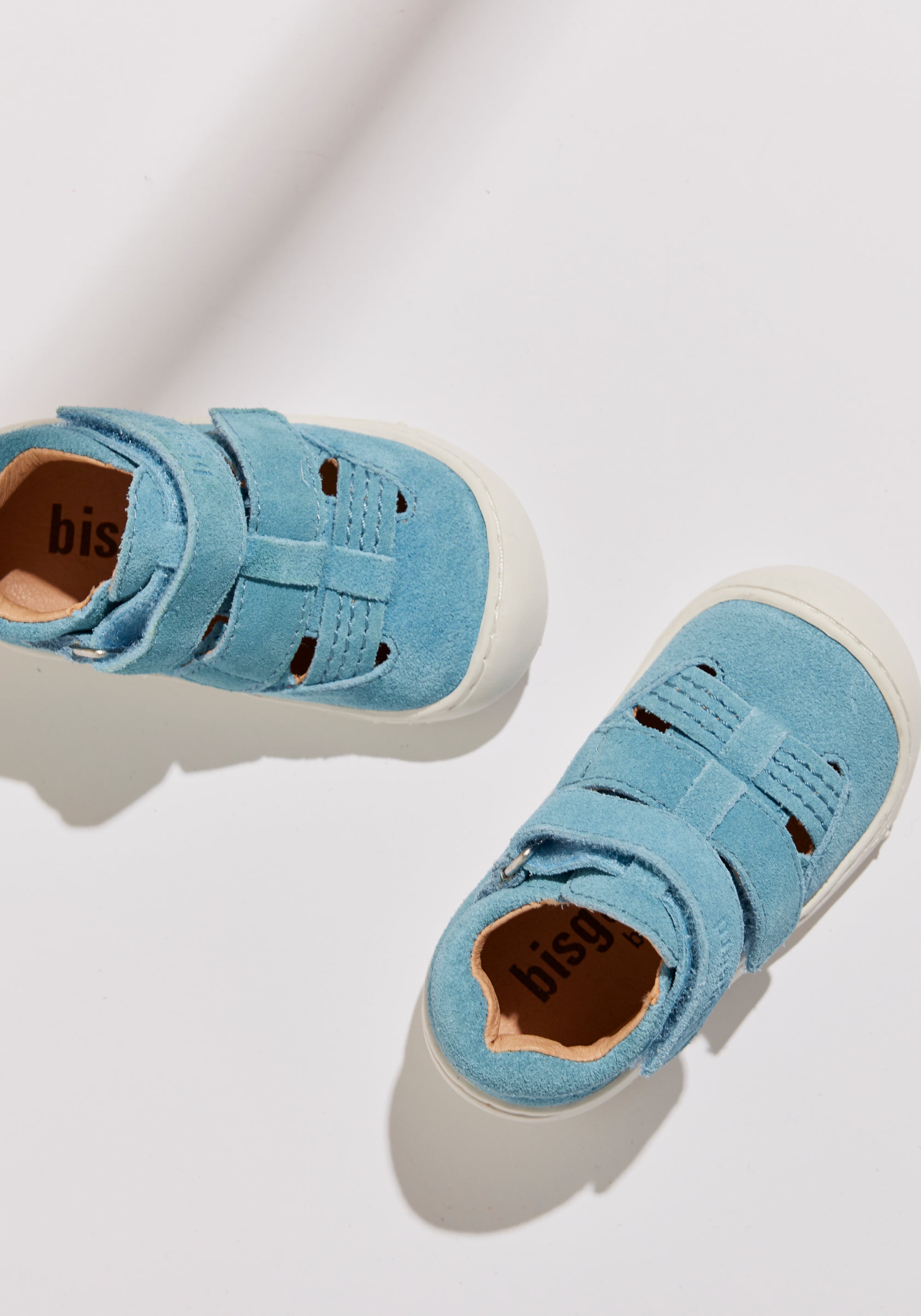Sandale Barefoot piele întoarsă - Hana Aqua