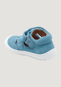 Sandale Barefoot piele întoarsă - Hana Aqua