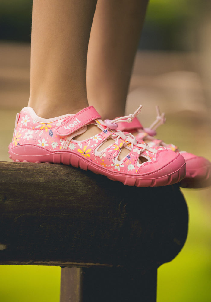 Sandale Barefoot sport - Madison Garden Coral