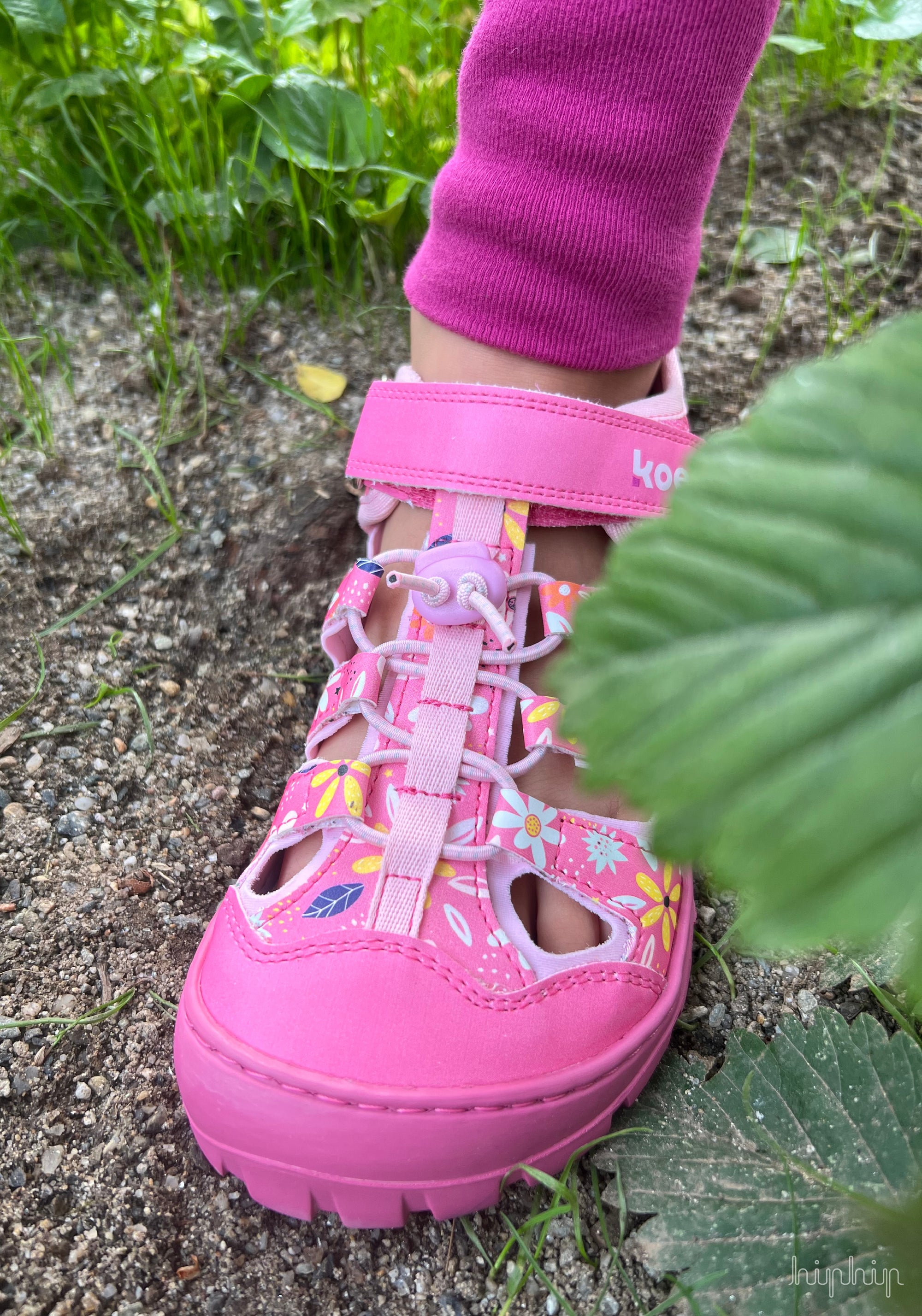 Sandale Barefoot sport - Madison Garden Coral