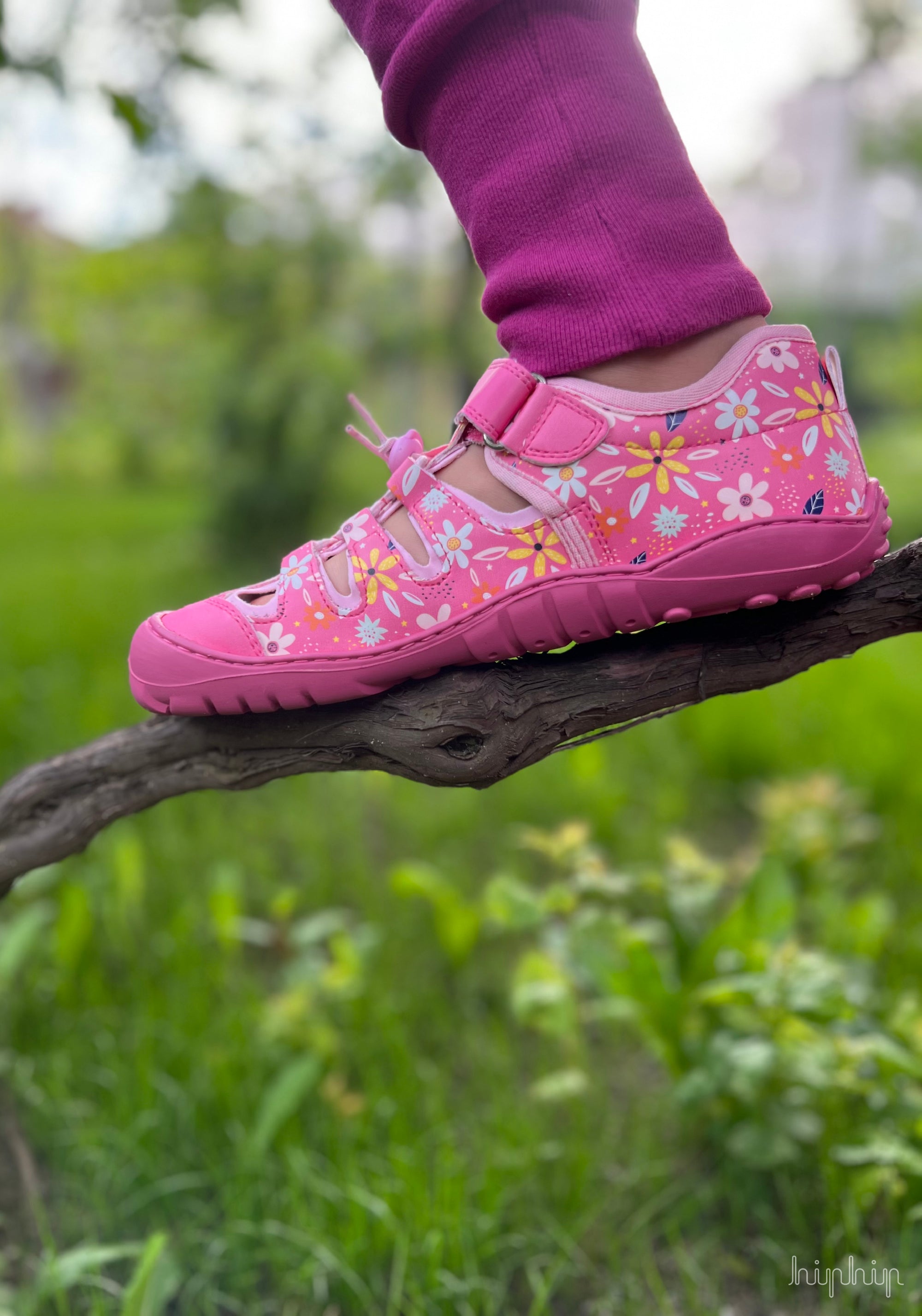 Sandale Barefoot sport - Madison Garden Coral
