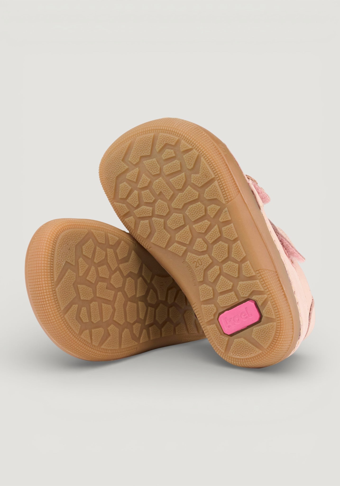 Sandale Barefoot din piele - Aria Old Pink