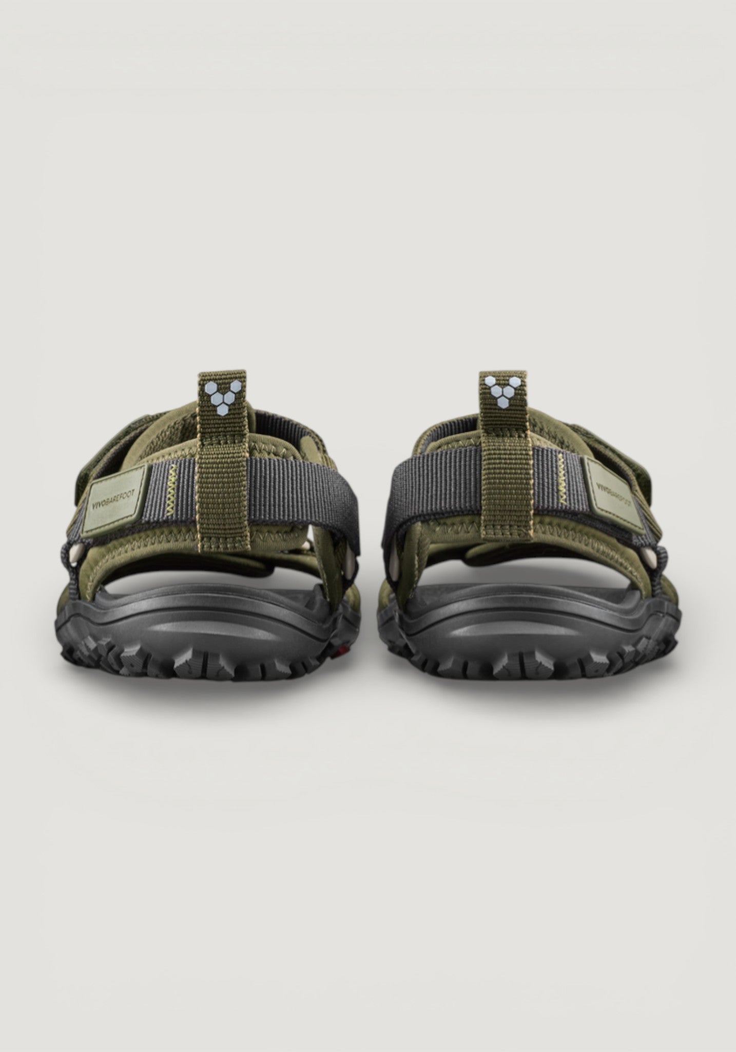 Sandale drumeție Barefoot - Tracker Ora Men Dark Olive