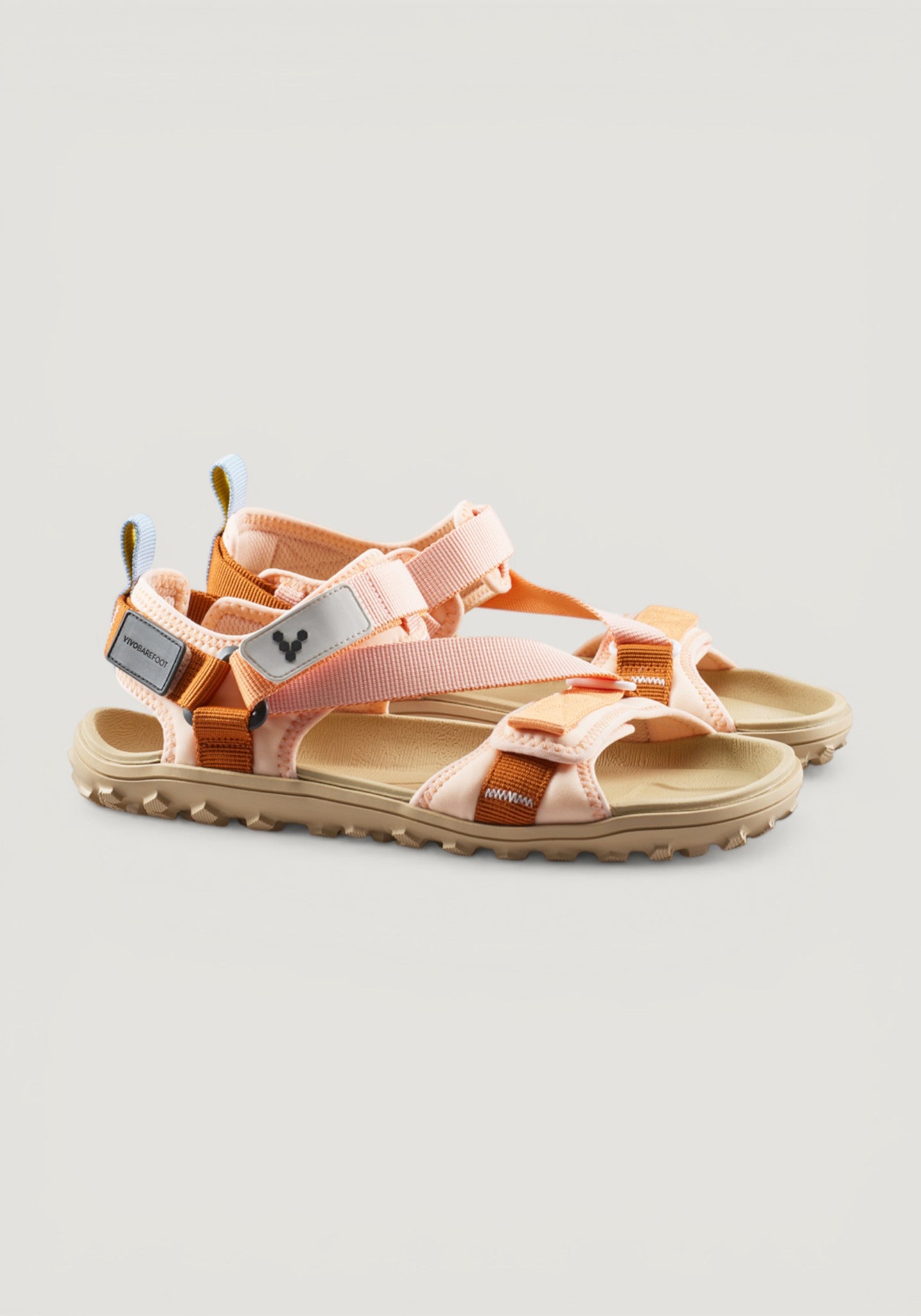 Sandale drumeție Barefoot - Tracker Ora Women Coral