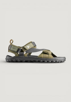 Sandale drumeție Barefoot - Tracker Ora Women Dark Olive