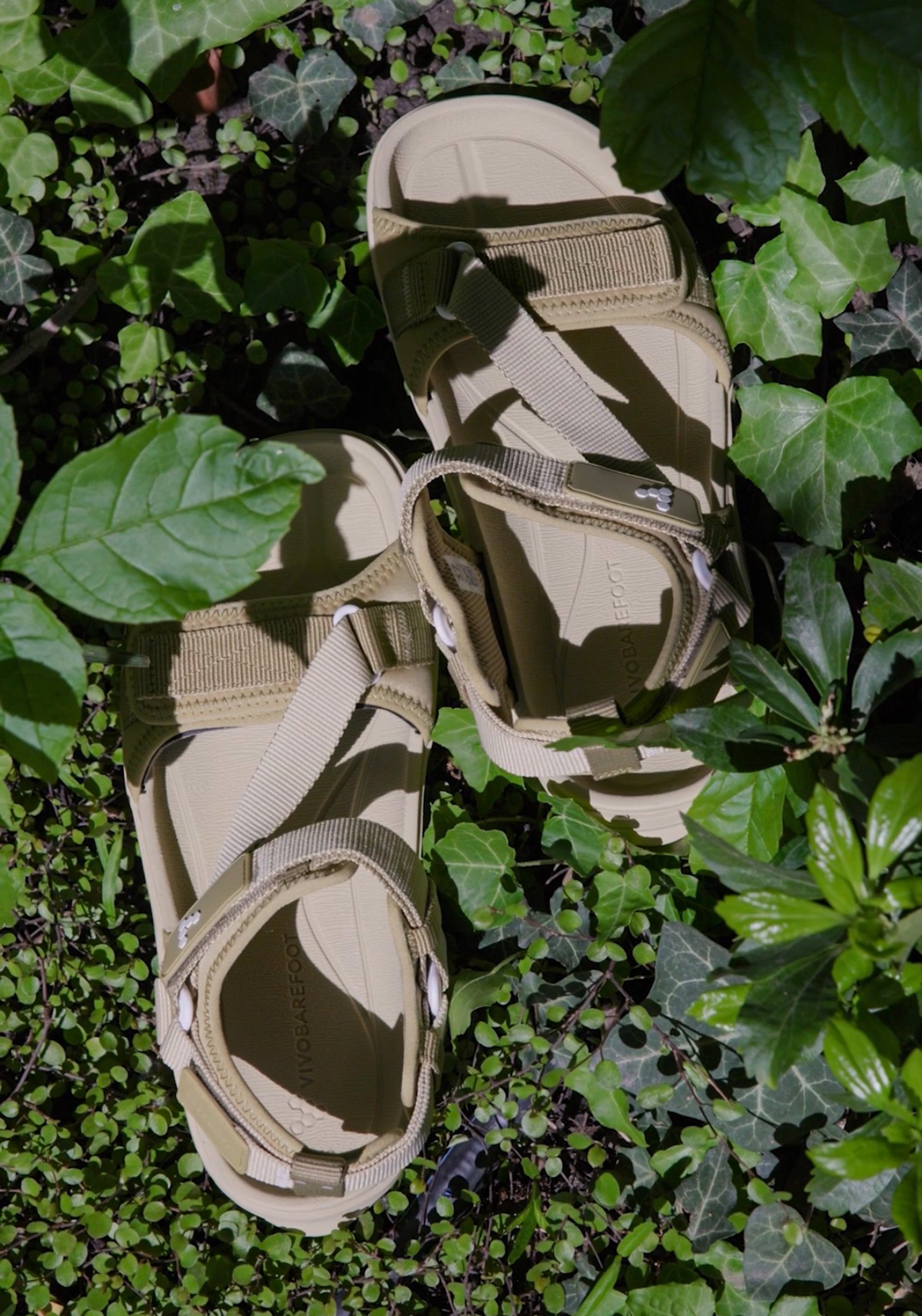 Sandale drumeție Barefoot - Tracker Ora Women Dune
