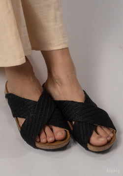 Sandale femei piele - Bio Mio Black