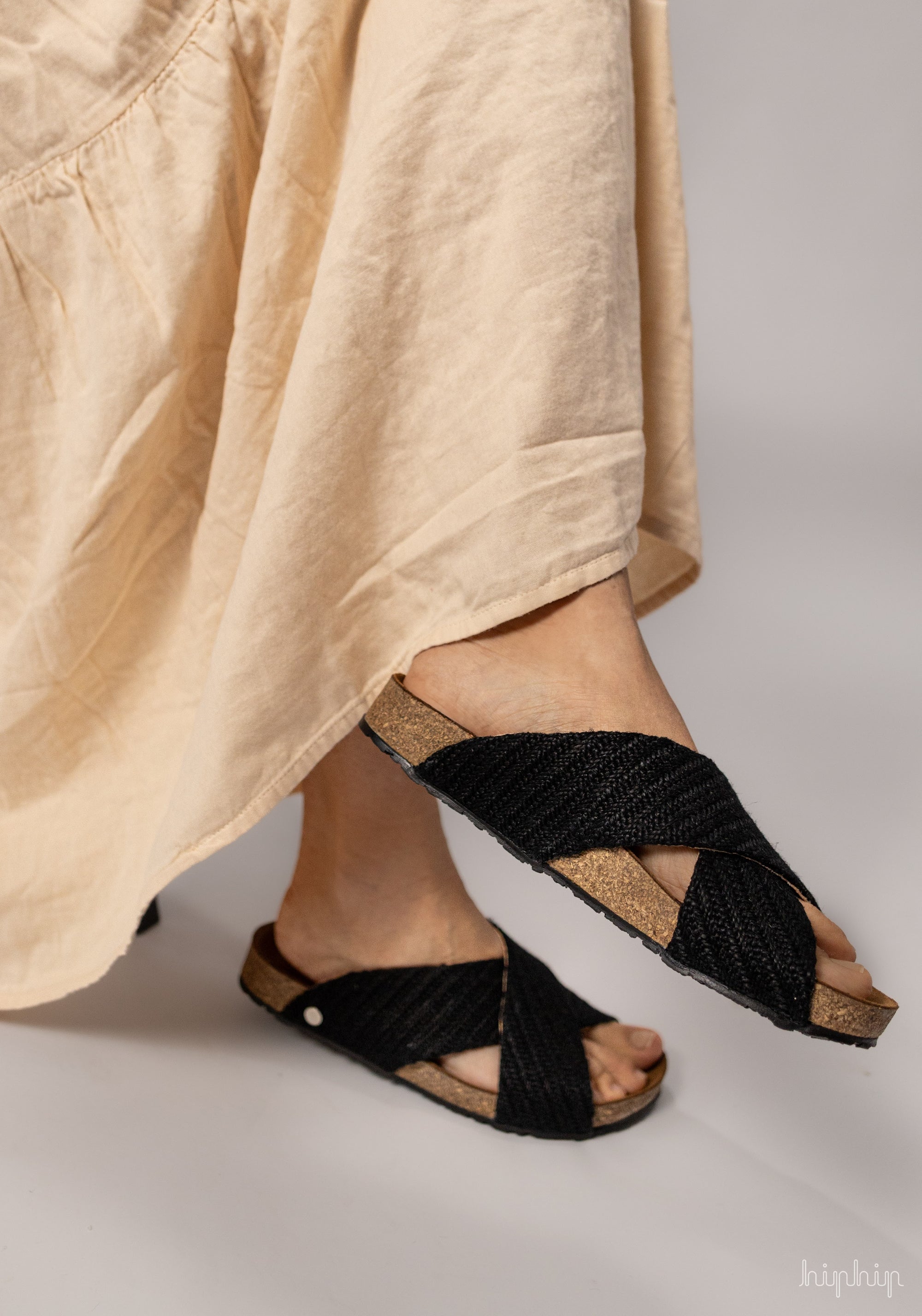 Sandale femei piele - Bio Mio Black