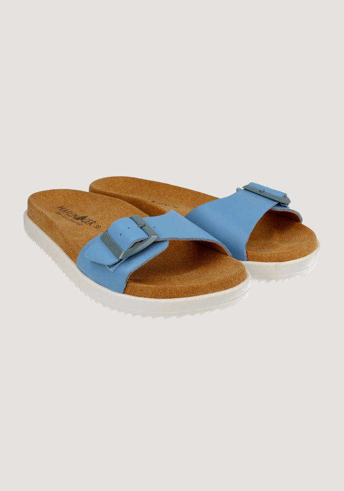 Sandale femei piele - Korfu Light Blue Haflinger HipHip.ro