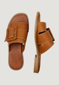Sandale femei piele - Norrviken Light Brown