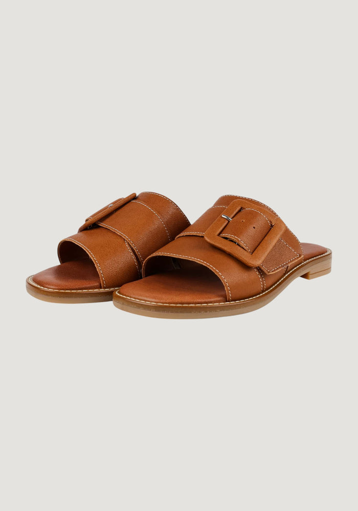 Sandale femei piele - Norrviken Light Brown