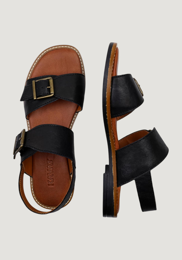 Sandale femei piele - Skanor Black