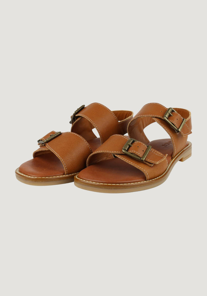 Sandale femei piele - Skanor Light Brown