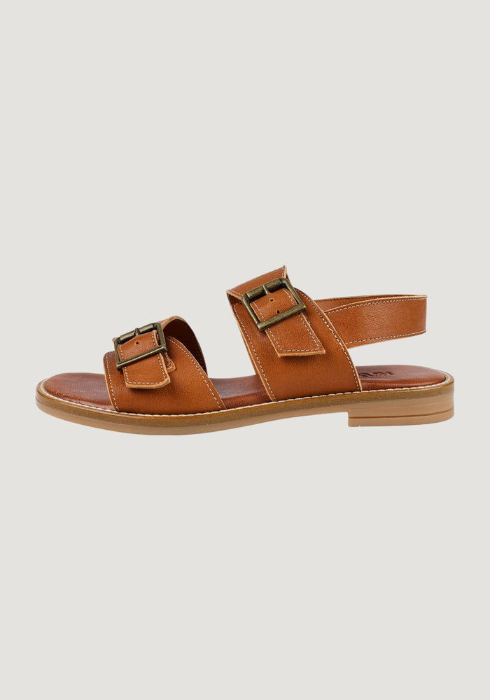 Sandale femei piele - Skanor Light Brown