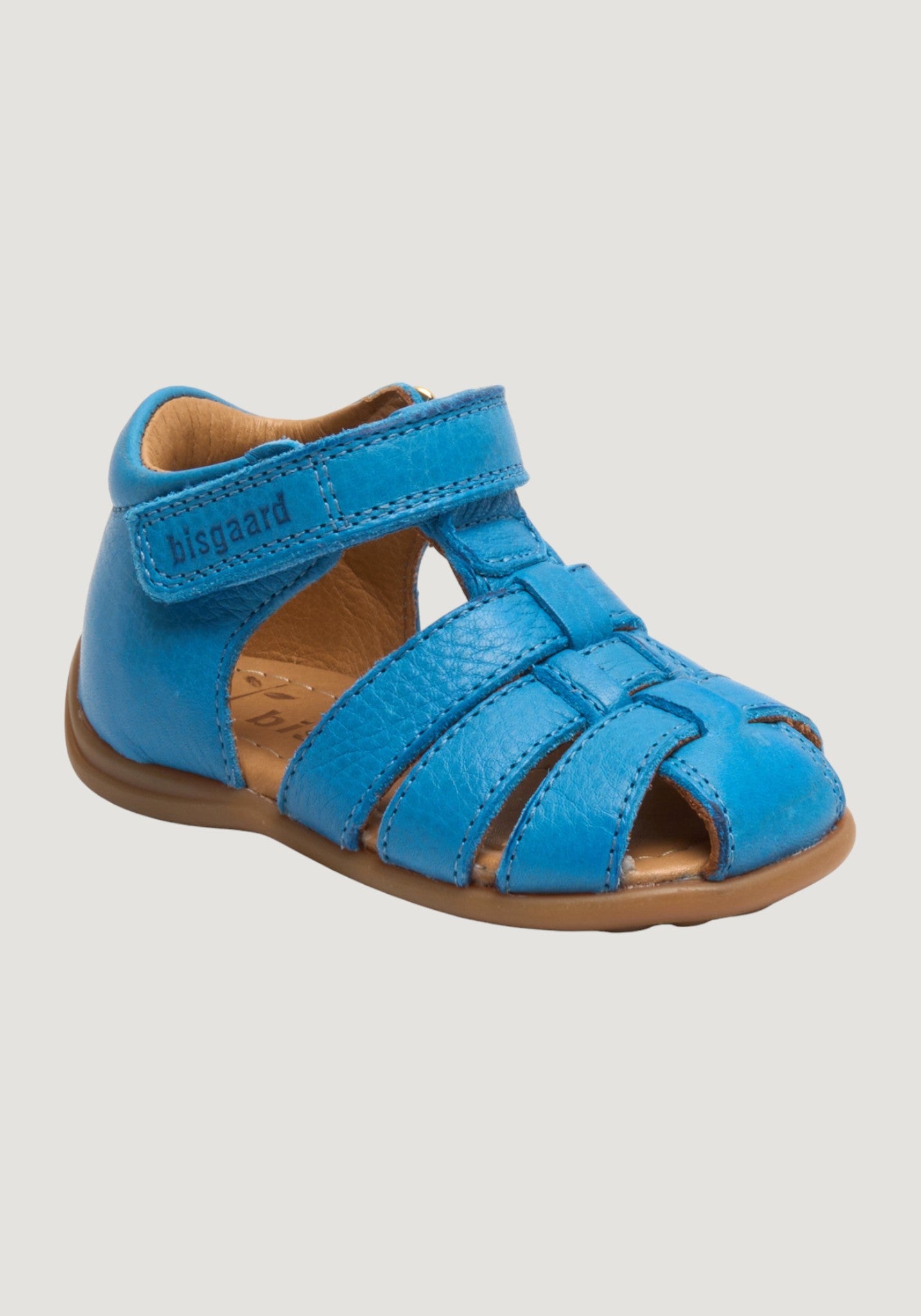 Sandale First Step piele - Carly Blue Bisgaard HipHip.ro