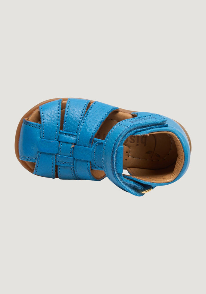 Sandale First Step piele - Carly Blue Bisgaard HipHip.ro