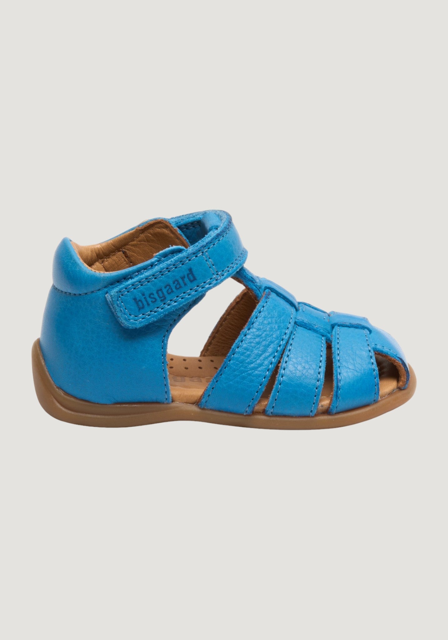 Sandale First Step piele - Carly Blue Bisgaard HipHip.ro