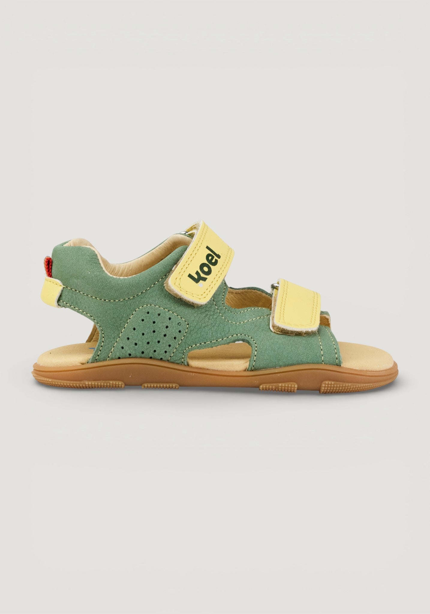 Sandale Barefoot din piele - Ova Olive