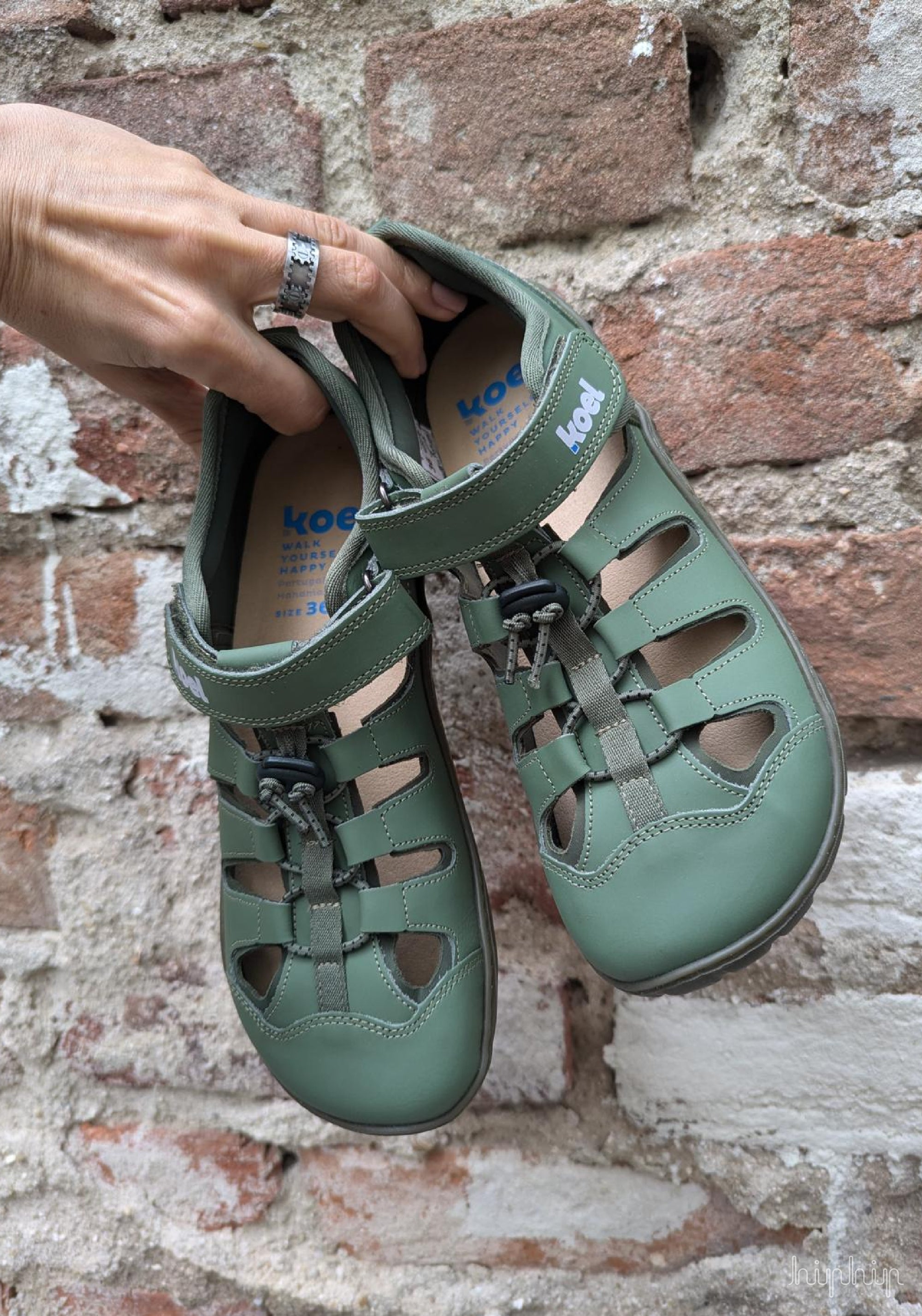 Sandale sport Barefoot - Madison Green