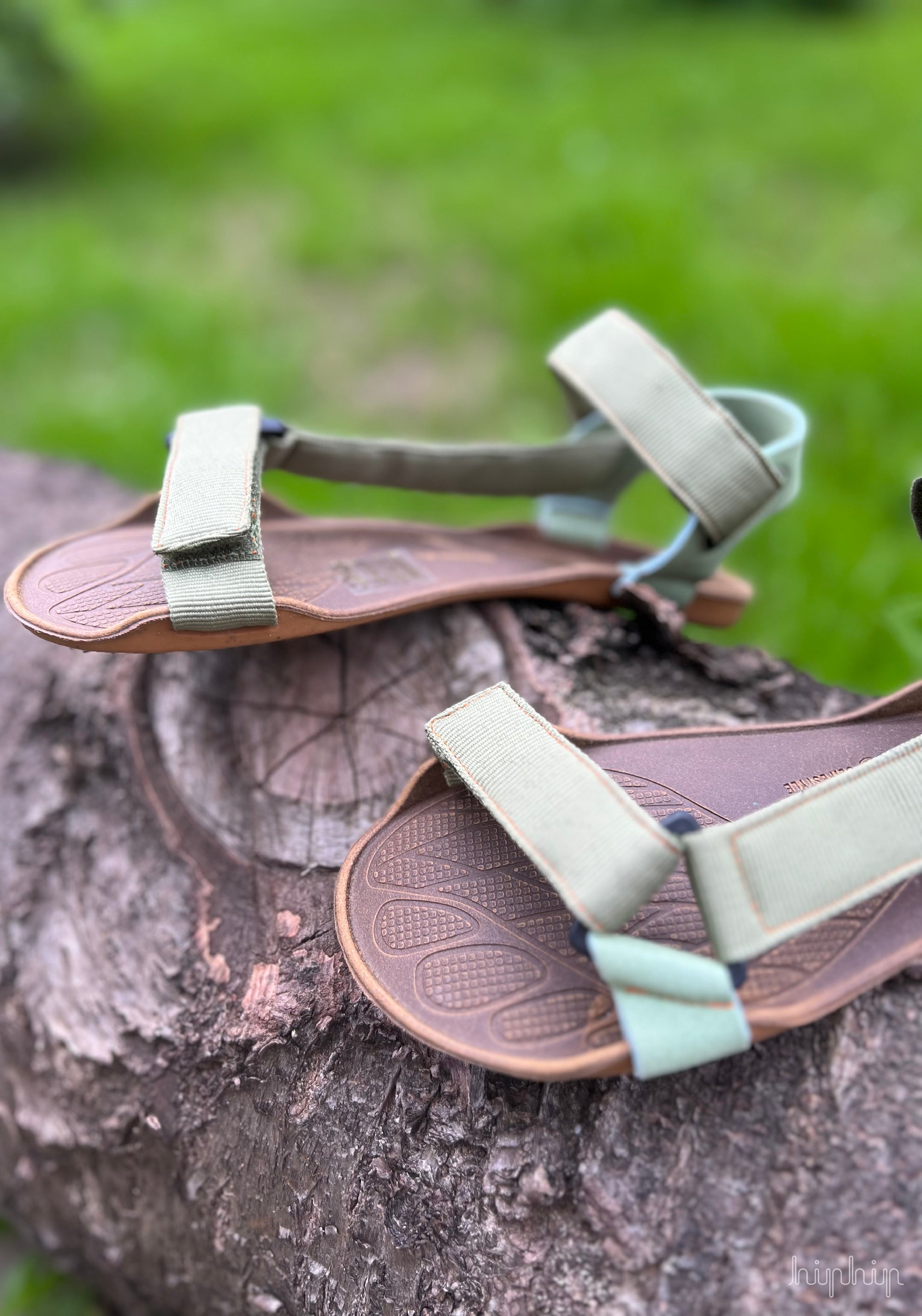 Sandale sport Barefoot - Niobe Green Moss