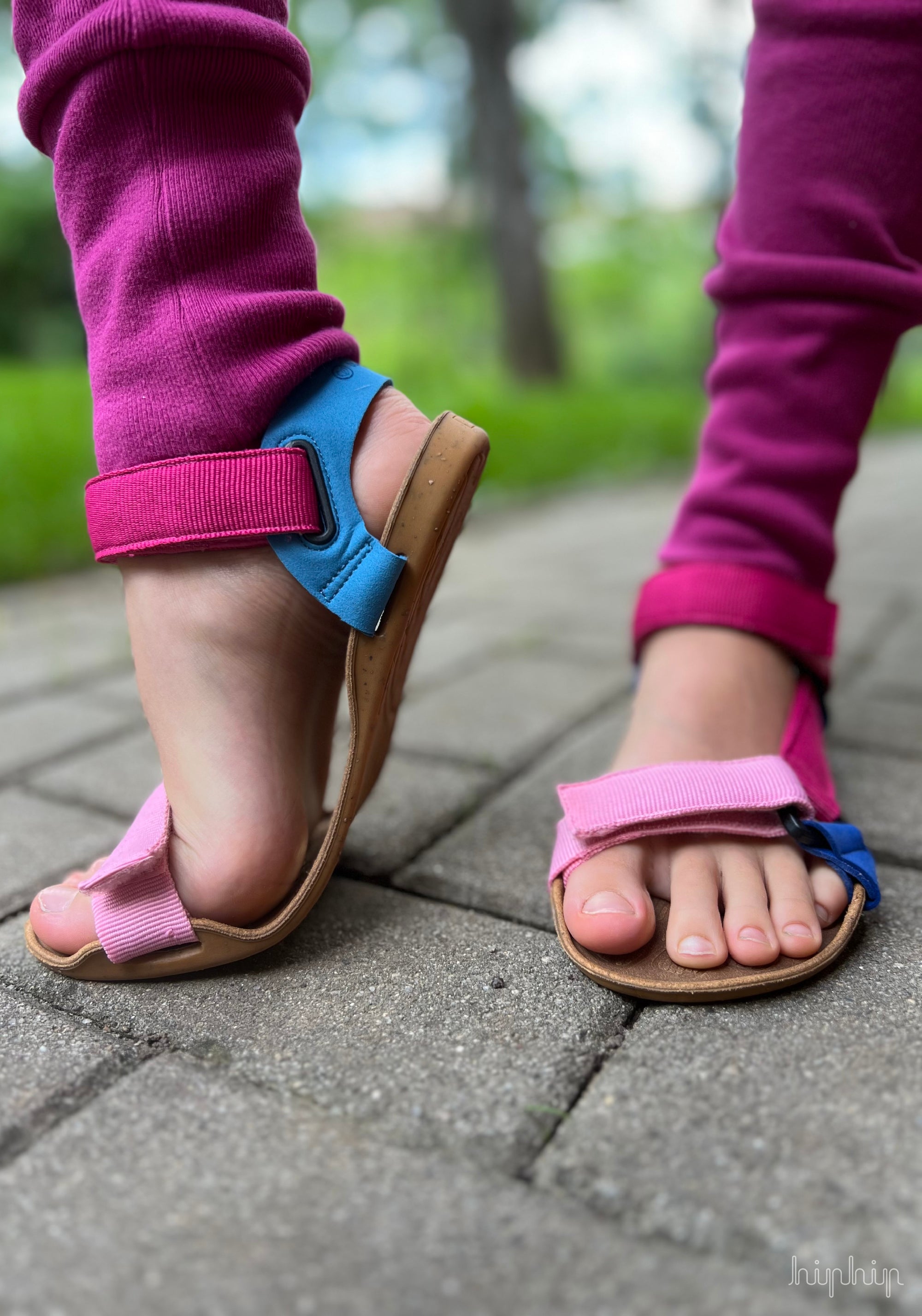 Sandale sport Barefoot - Niobe Raspberry