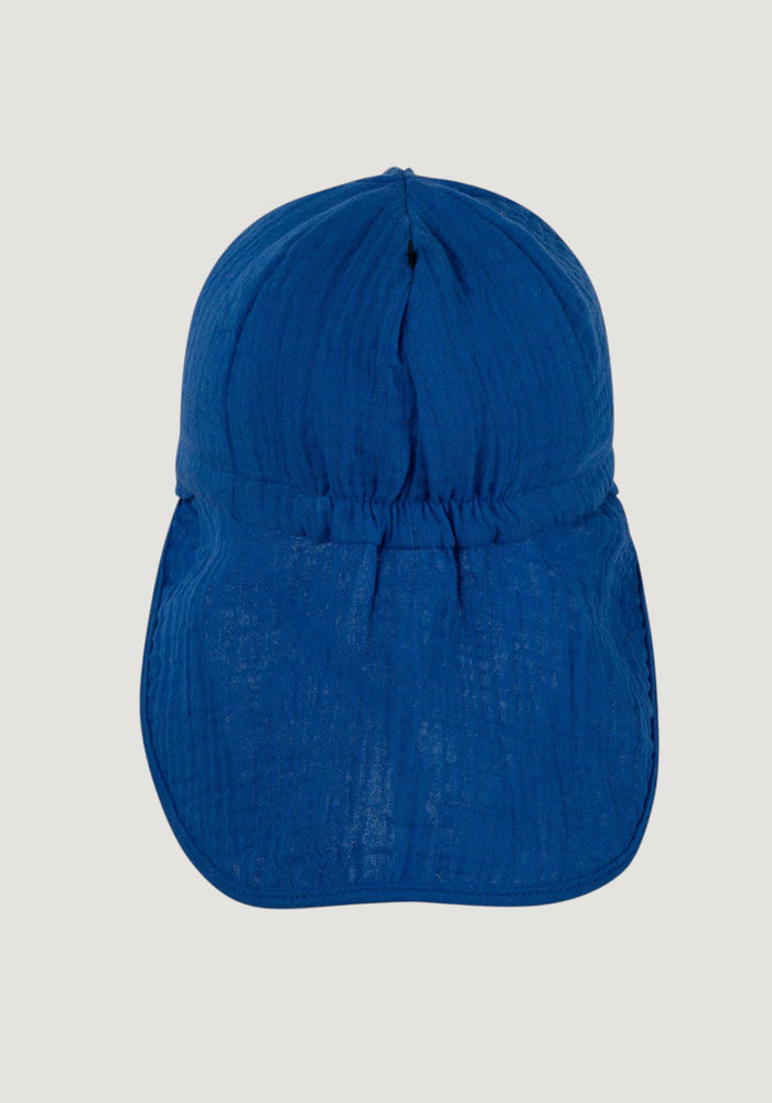 Șapcă din muselină dublă de bumbac - Ink Blue Defaut Title