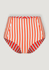 Slip baie protecție UV din bumbac - Leandra Orange Stripe
