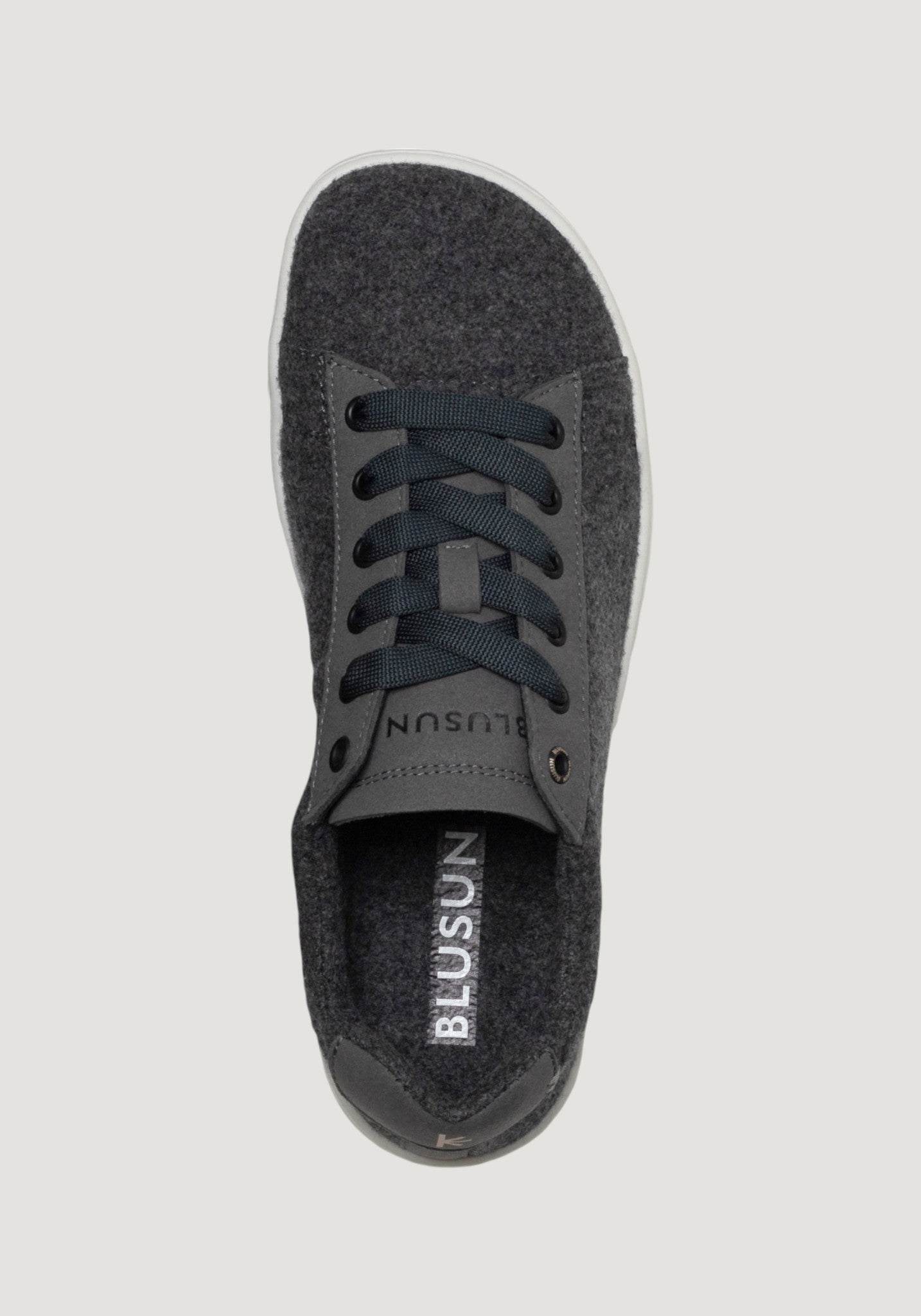 Sneakers Barefoot adulți din lana - Grey