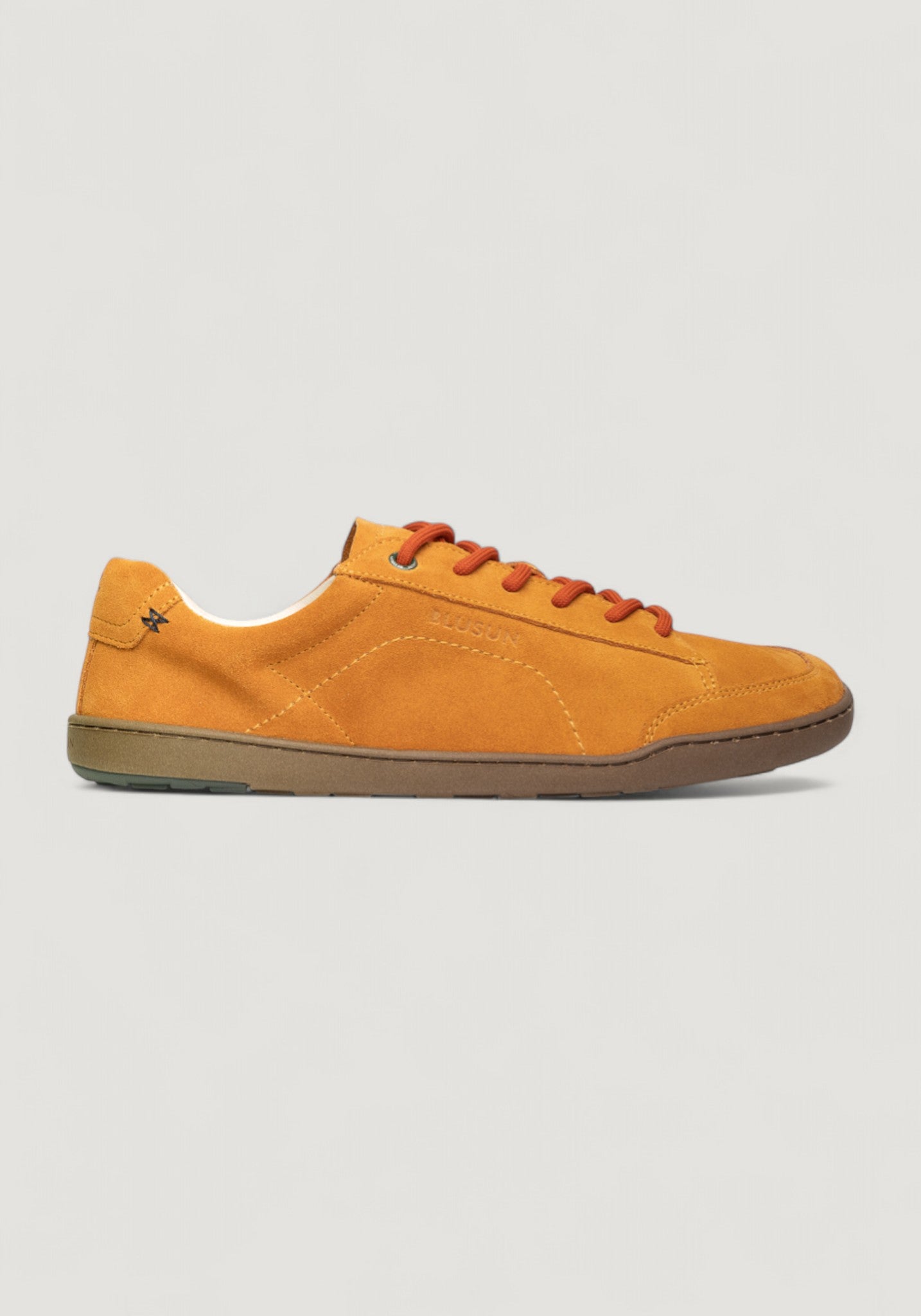 Sneakers Barefoot adulți din piele - Autumn Yellow