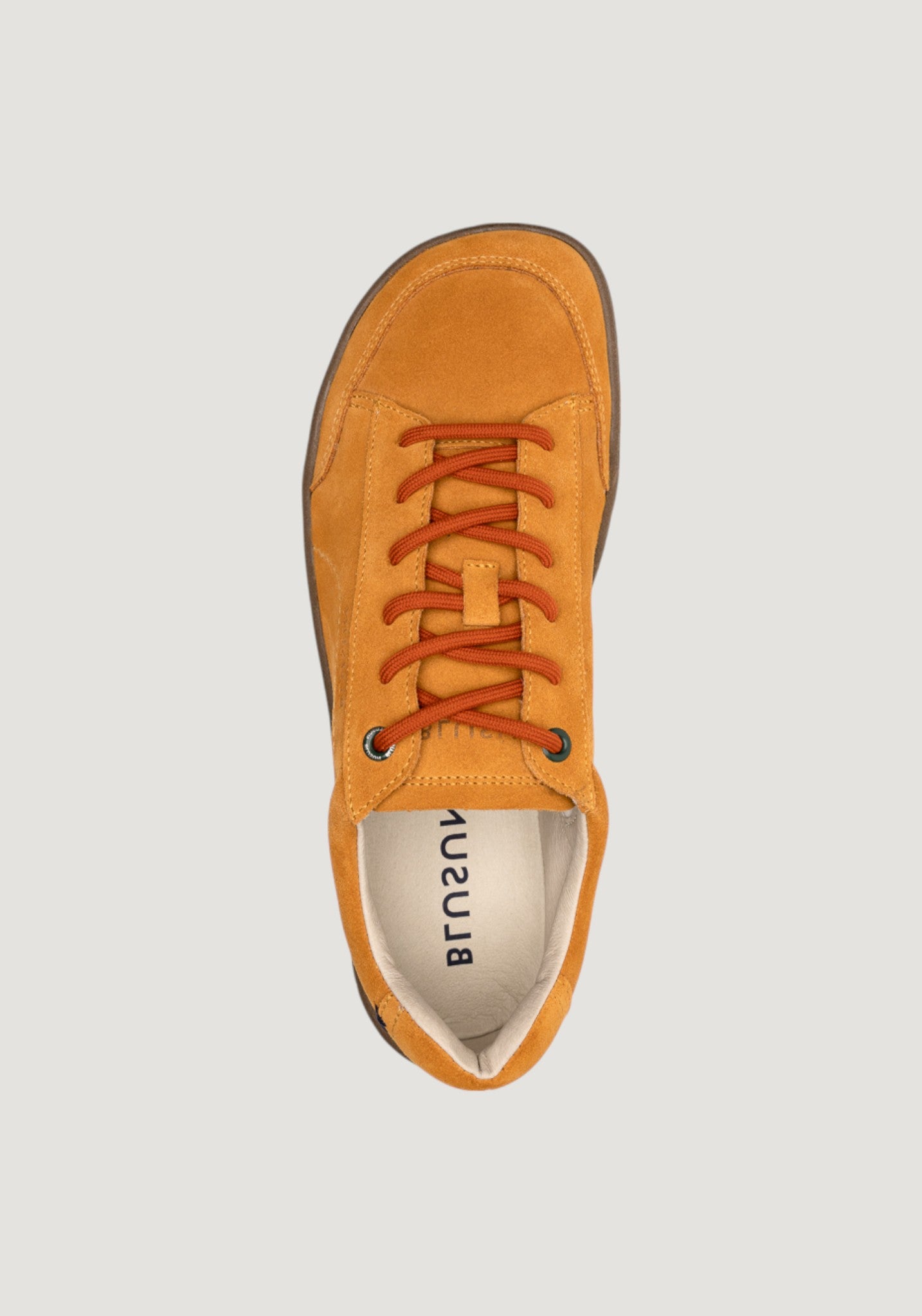 Sneakers Barefoot adulți din piele - Autumn Yellow