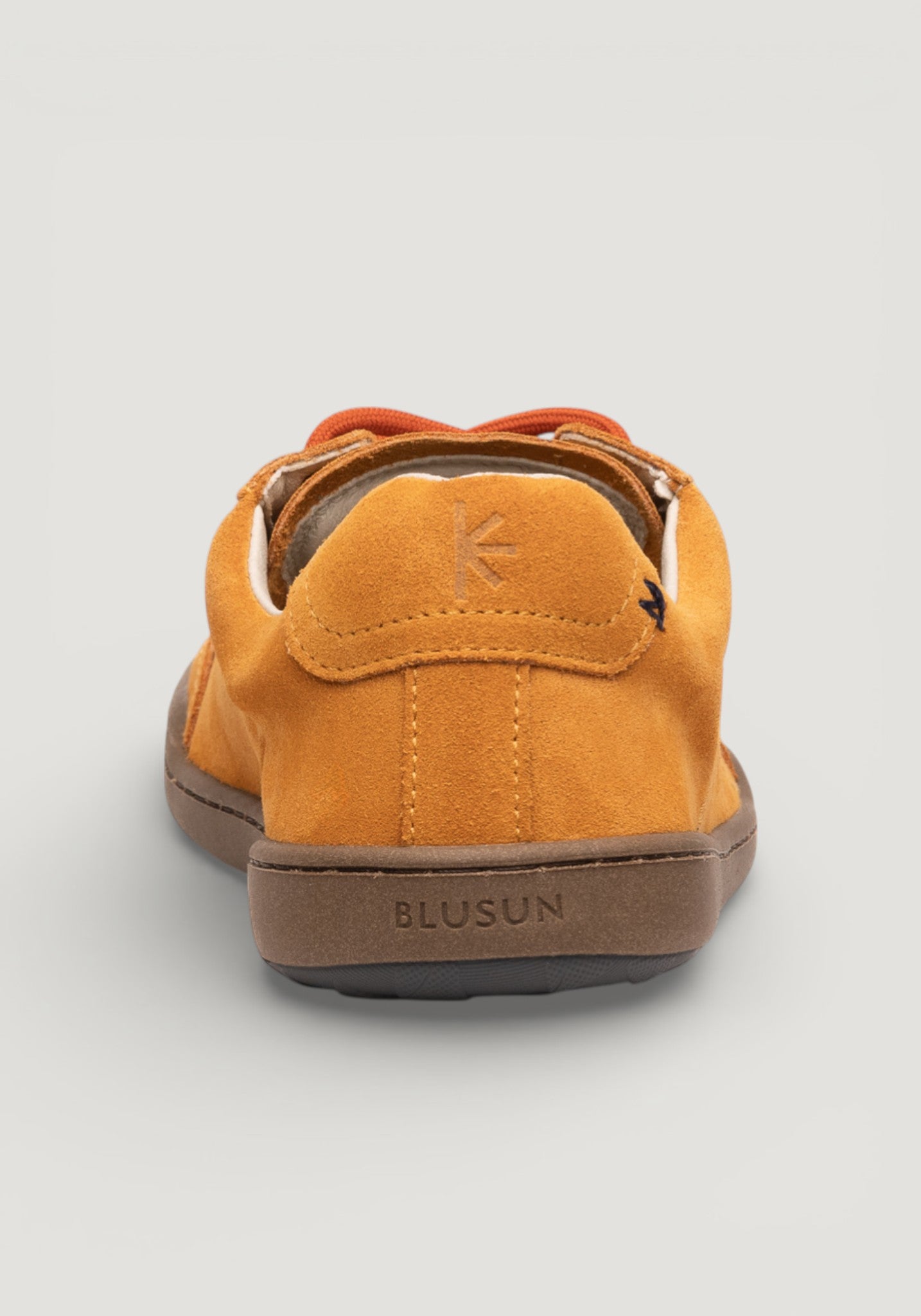 Sneakers Barefoot din piele întoarsă - Autumn Yellow