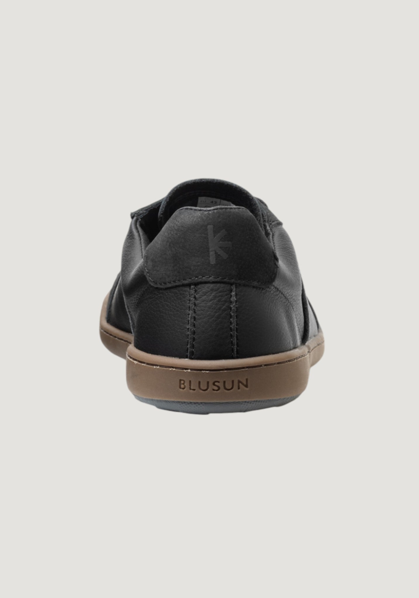 Sneakers Barefoot adulți din piele - Black