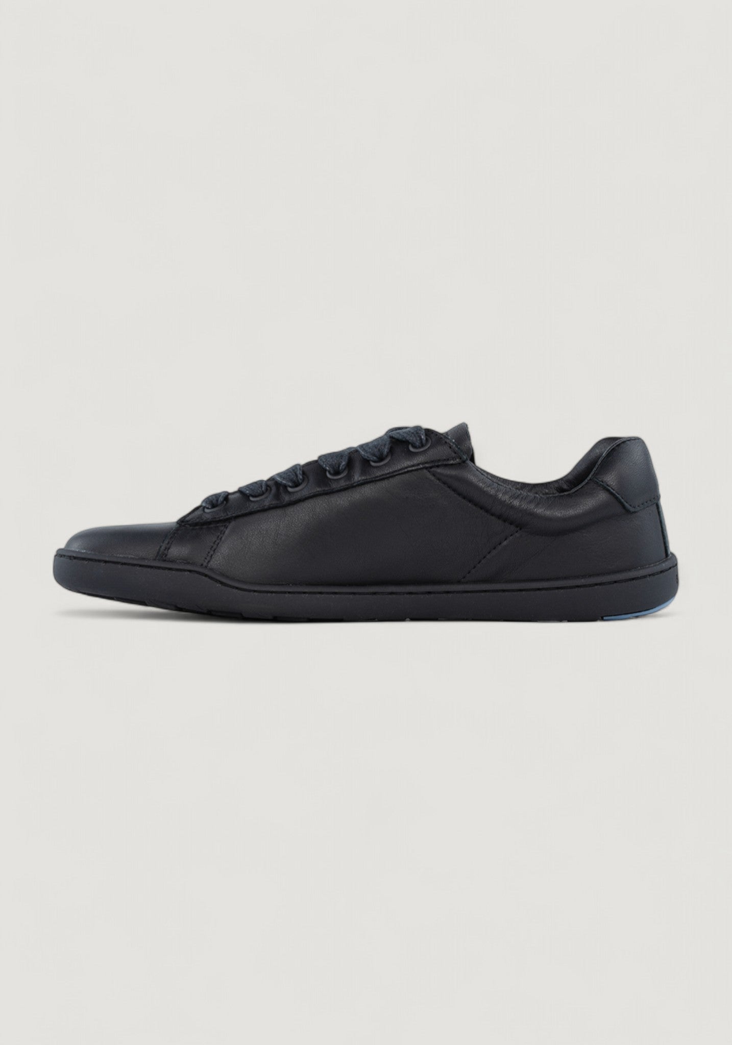 Sneakers Barefoot adulți din piele - Deep Black