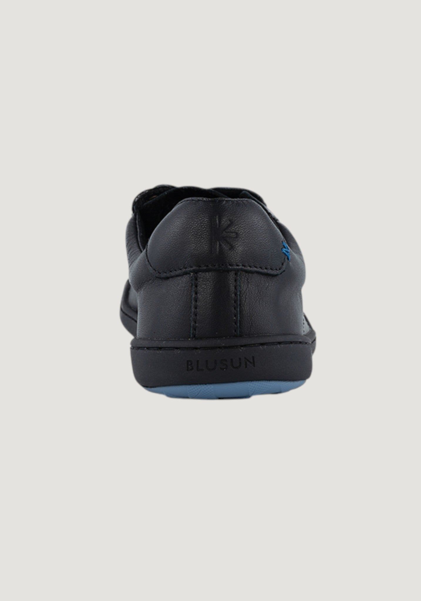 Sneakers Barefoot adulți din piele - Deep Black