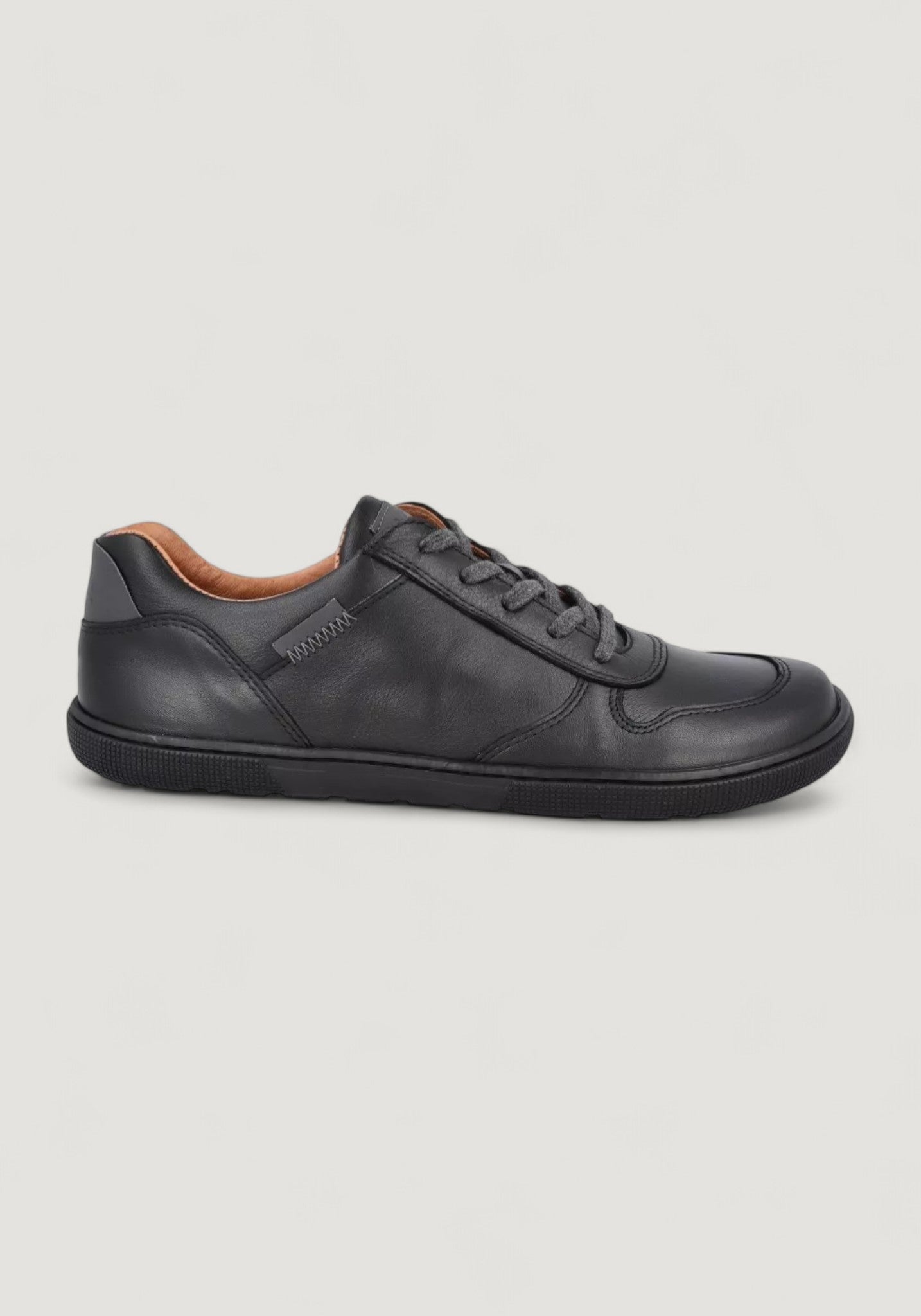 Sneakers Barefoot adulți din piele - Francie Black