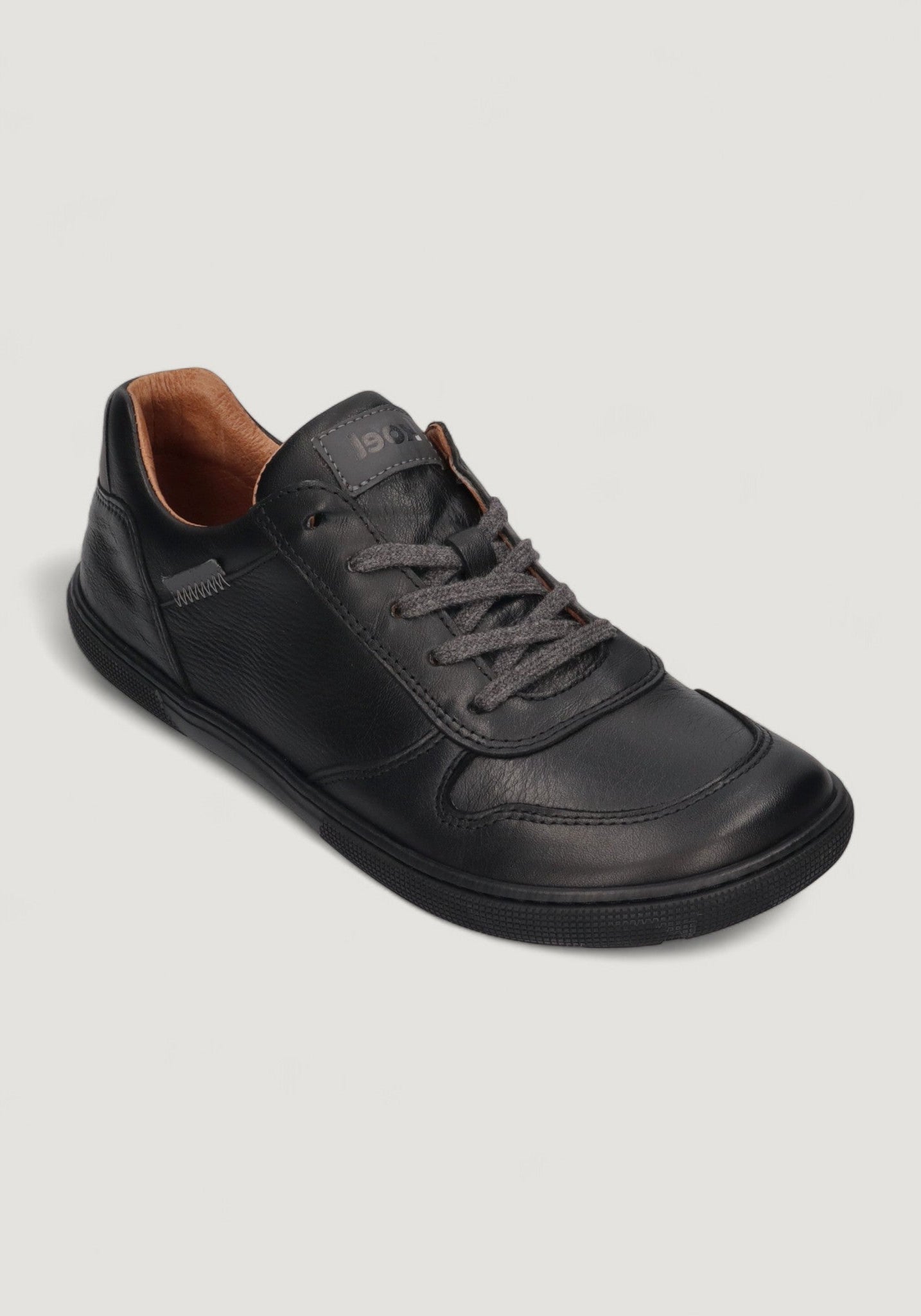 Sneakers Barefoot adulți din piele - Francie Black