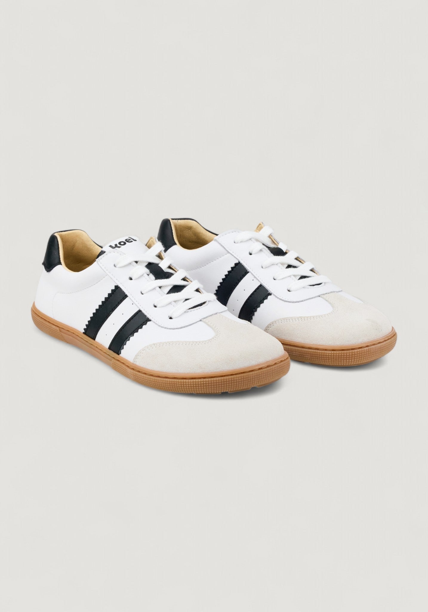 Sneakers Barefoot adulți din piele - Francie White