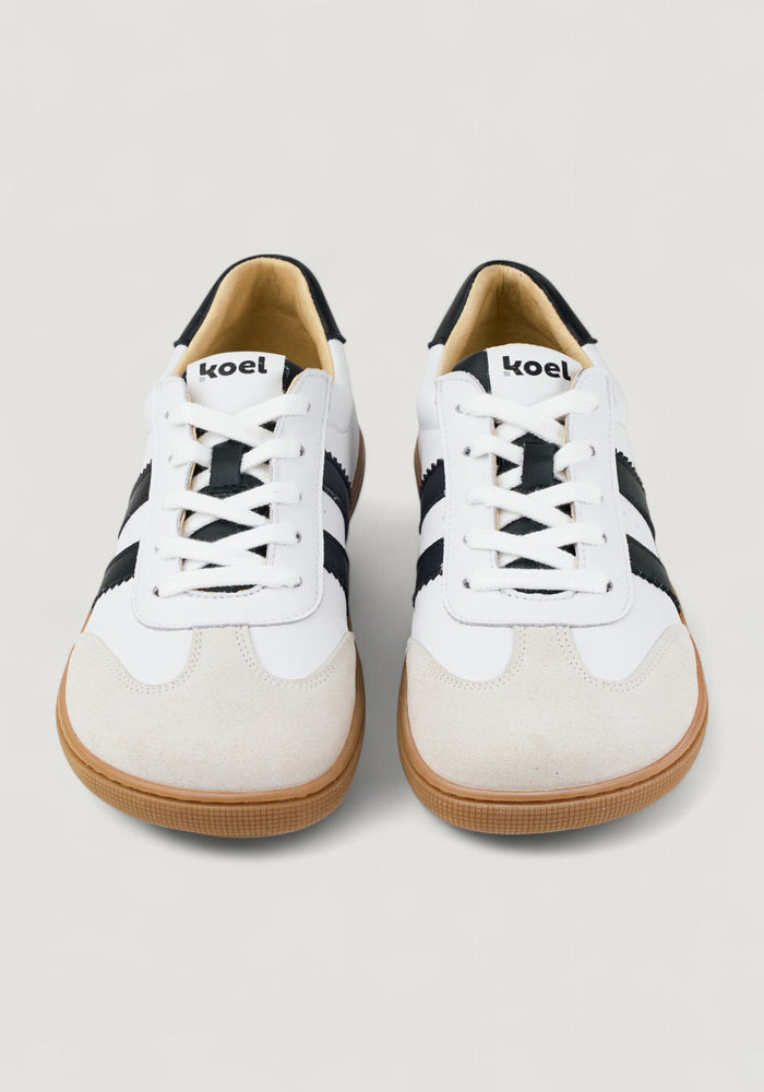 Sneakers Barefoot adulți din piele - Francie White