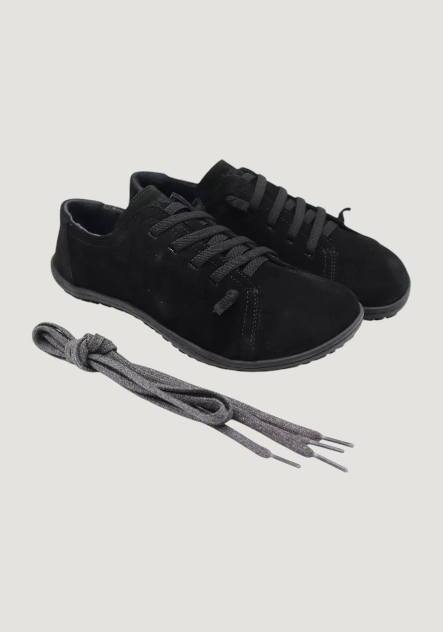 Sneakers Barefoot adulți din piele - Izzie Black