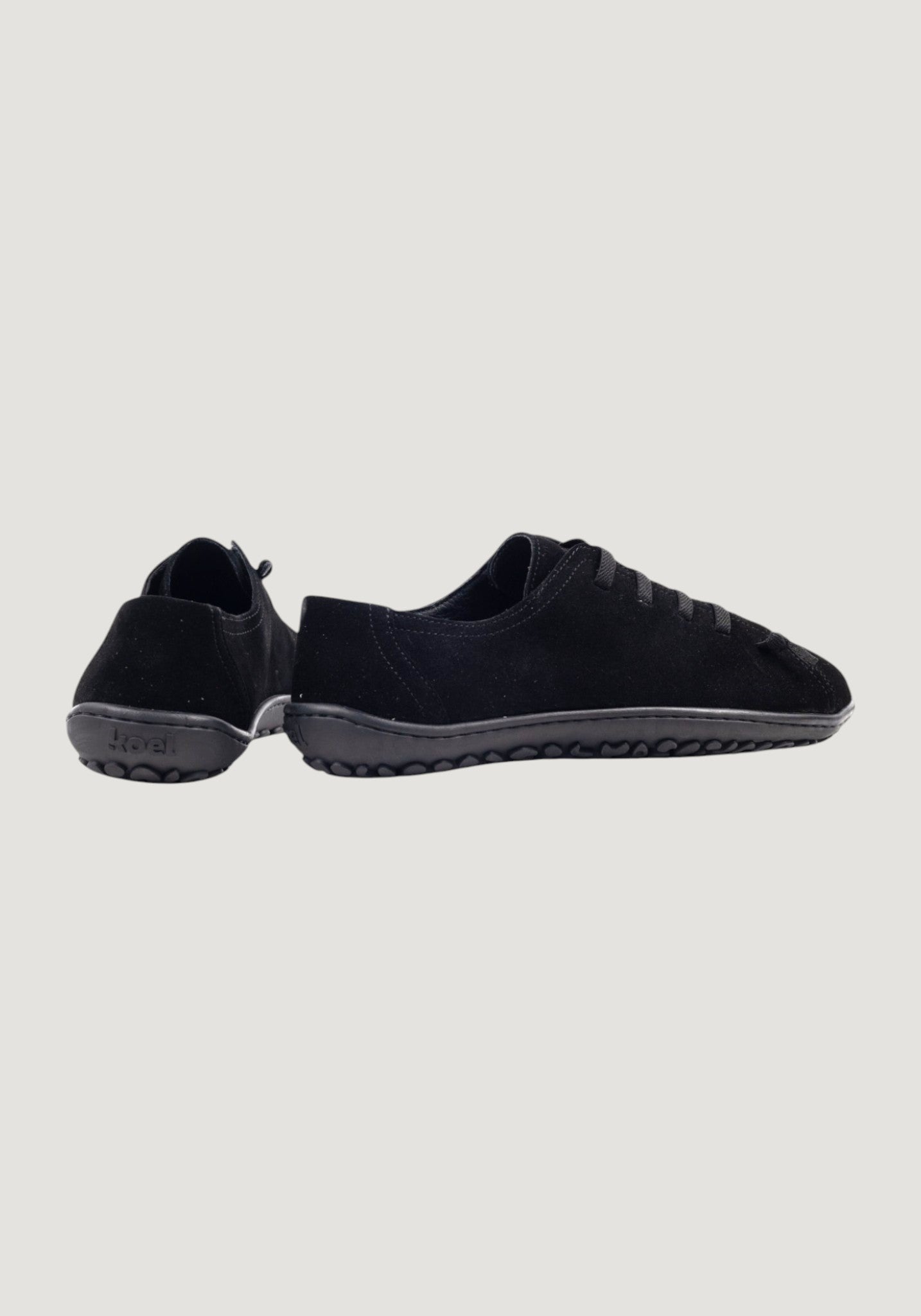 Sneakers Barefoot adulți din piele - Izzie Black