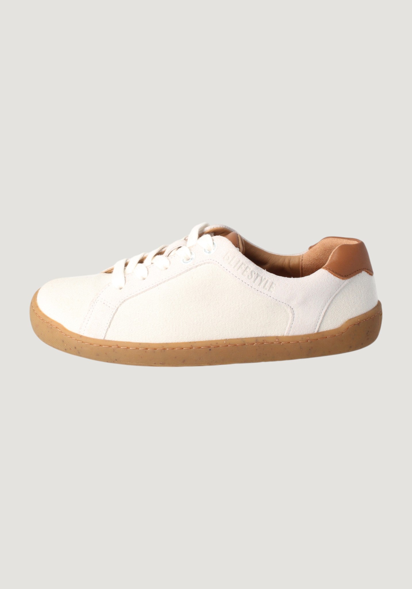 Sneakers Barefoot femei Sneaker Style White/Hazelnut