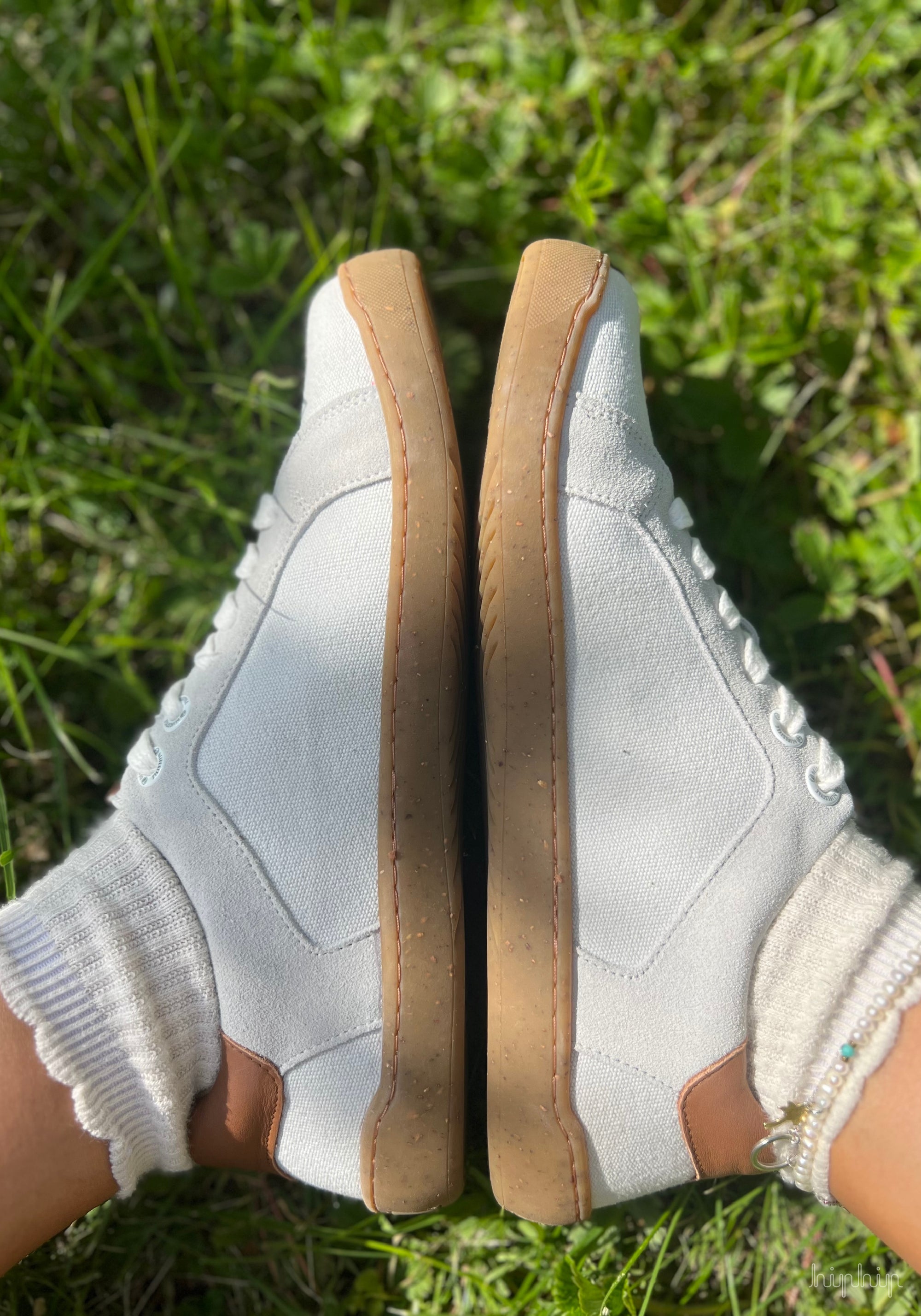 Sneakers Barefoot adulți - Sneaker Style White/Hazelnut