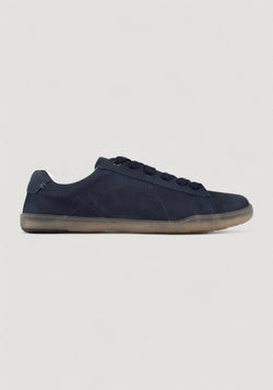 Sneakers Barefoot bărbați din piele - Blue